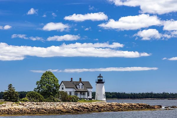 Haney, Chuck 아티스트의 Lighthouse in Prospect Harbor-Maine-USA작품입니다.